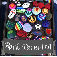 Badge: Rock Painting